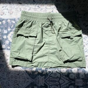 Wild Fable Green Mini Skirt